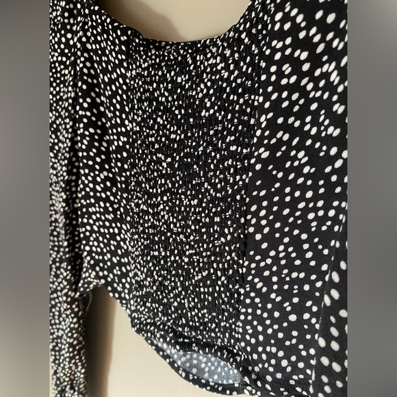 & OTHER STORIES Puff Sleeve Polka Dot Top Size 4 - Picture 7 of 11